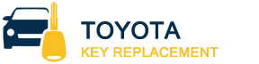 logo Toyota Key Replacement